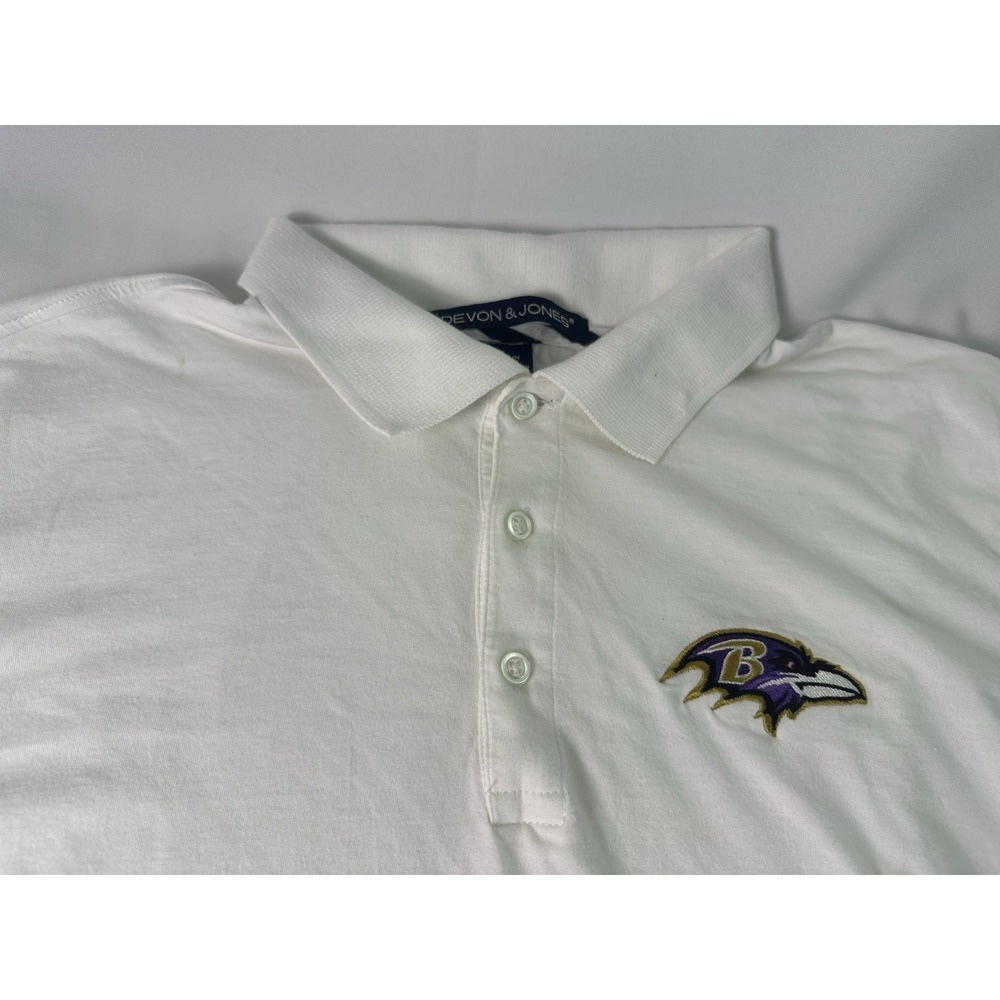 White Polo Shirt with Embroidered Logo